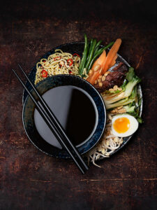 Logotyp för Ramen med ankfilé