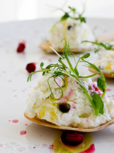 Logotyp för Hemgjord färskost med grönpeppar